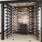 Vintage View Case & Crate Locker 3 Kit freestanding wine bottle storage with secure backs